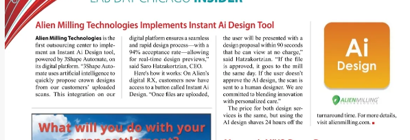 Alien Ai Designs featured in LMT April 2024 Magazine