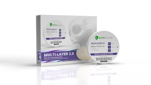 Alien Multi-Layer 2.0 98mm Zirconia Disc
