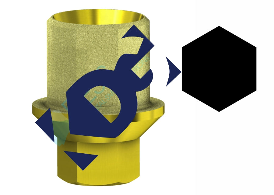 Keystone Angled Engaging Ti-Base